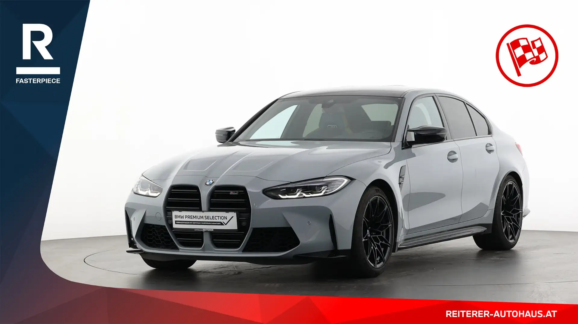 BMW M3 Competition M xDrive *Adaptives M Fahrwerk Grau - 1