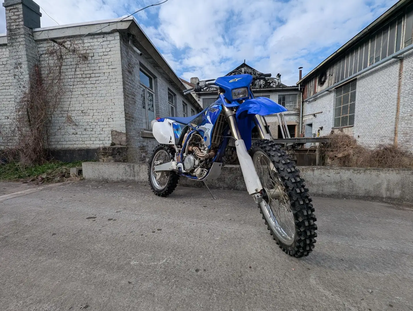 Yamaha WR 250 wr250f Синій - 2