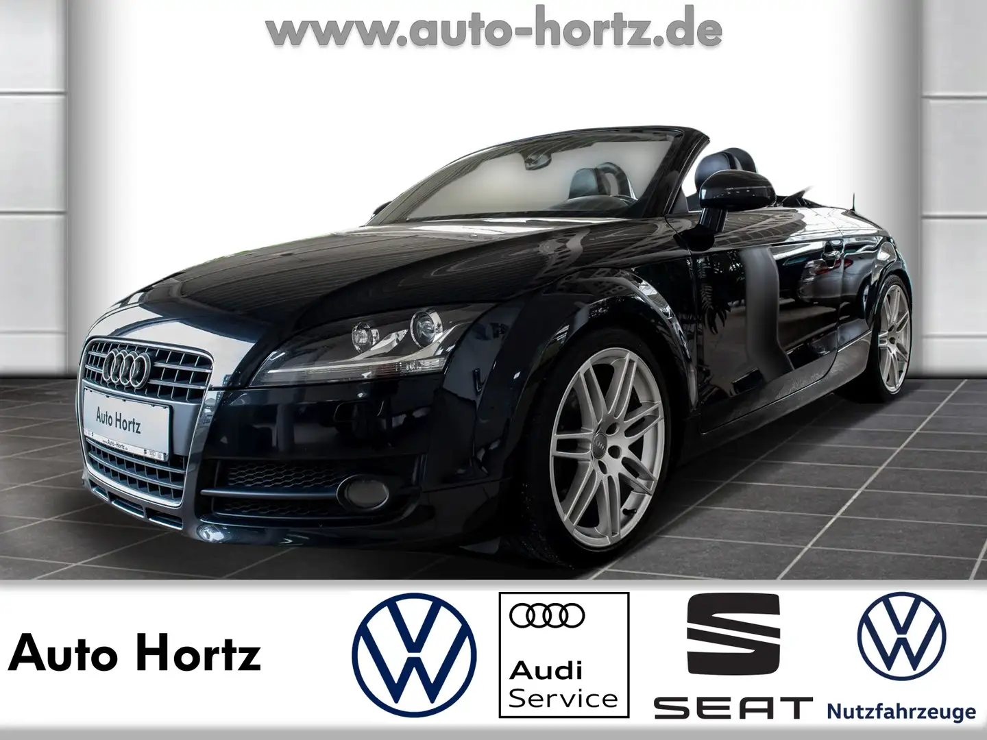 Audi TT 1.8 TFSI Roadster Vollleder 1.8 TFSI Roadster Schwarz - 1