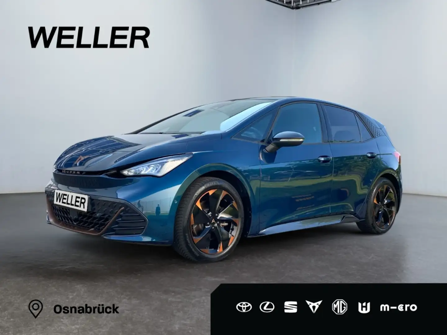 CUPRA Born 150kW/58kWh *LED*Beats*19Zoll*CAM*Kessy* Blau - 1