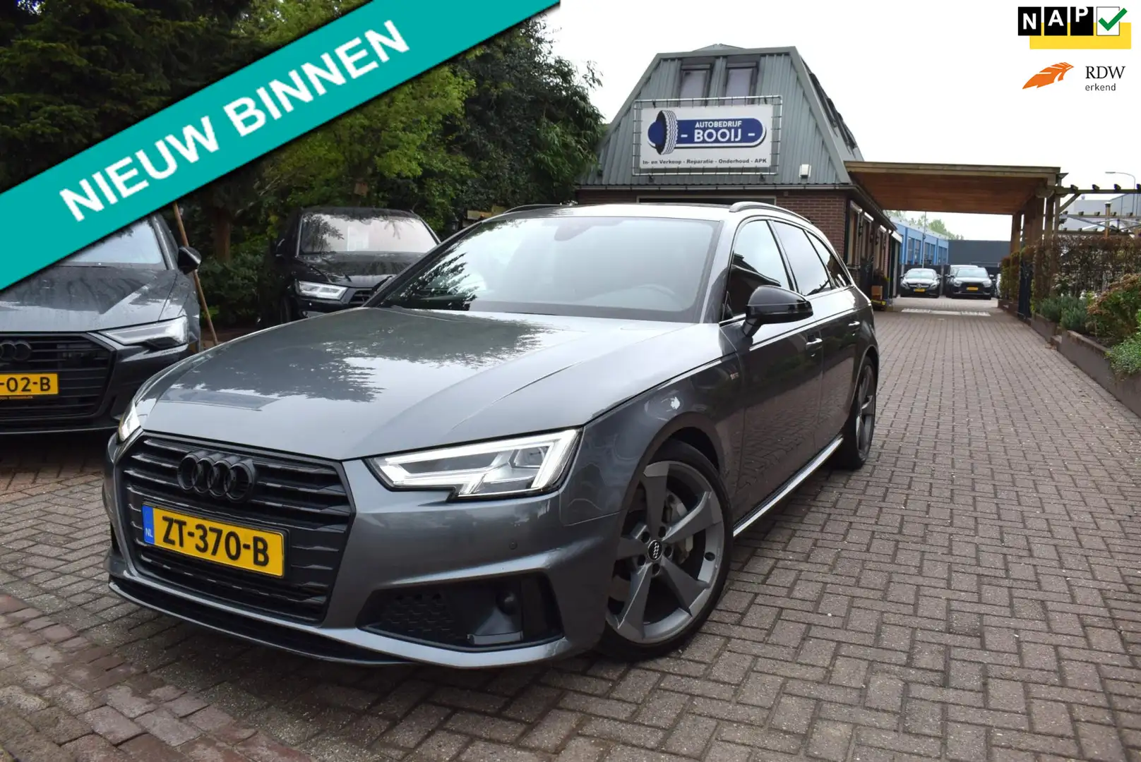 Audi A4 Avant 45 TFSI Sport S line black edition 245 PK/ A Grigio - 1