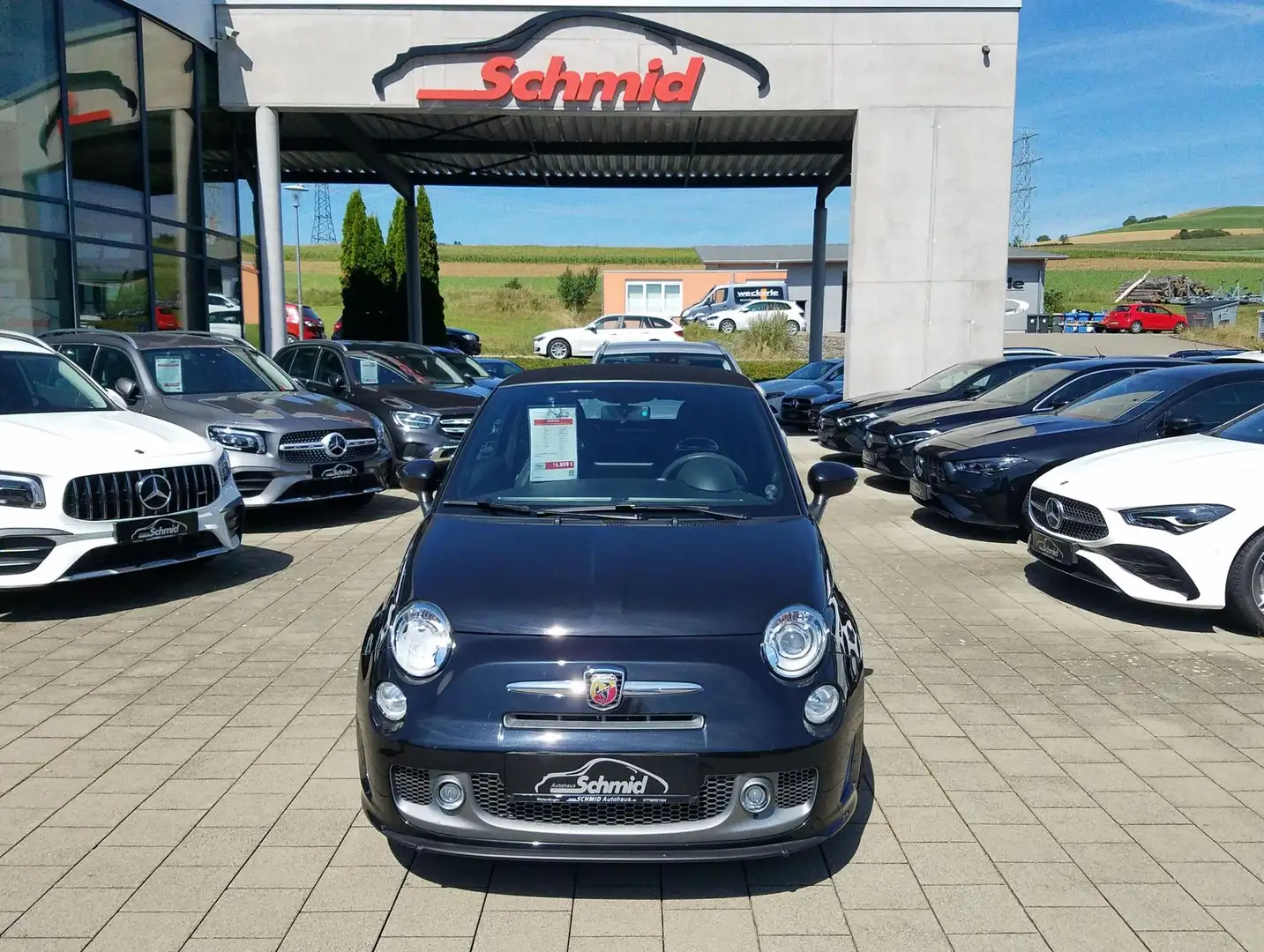 Abarth 500C 500, Cabrio, KM 21.550 ! !, 1.4 T-Jet 16V, 595C... Noir - 2