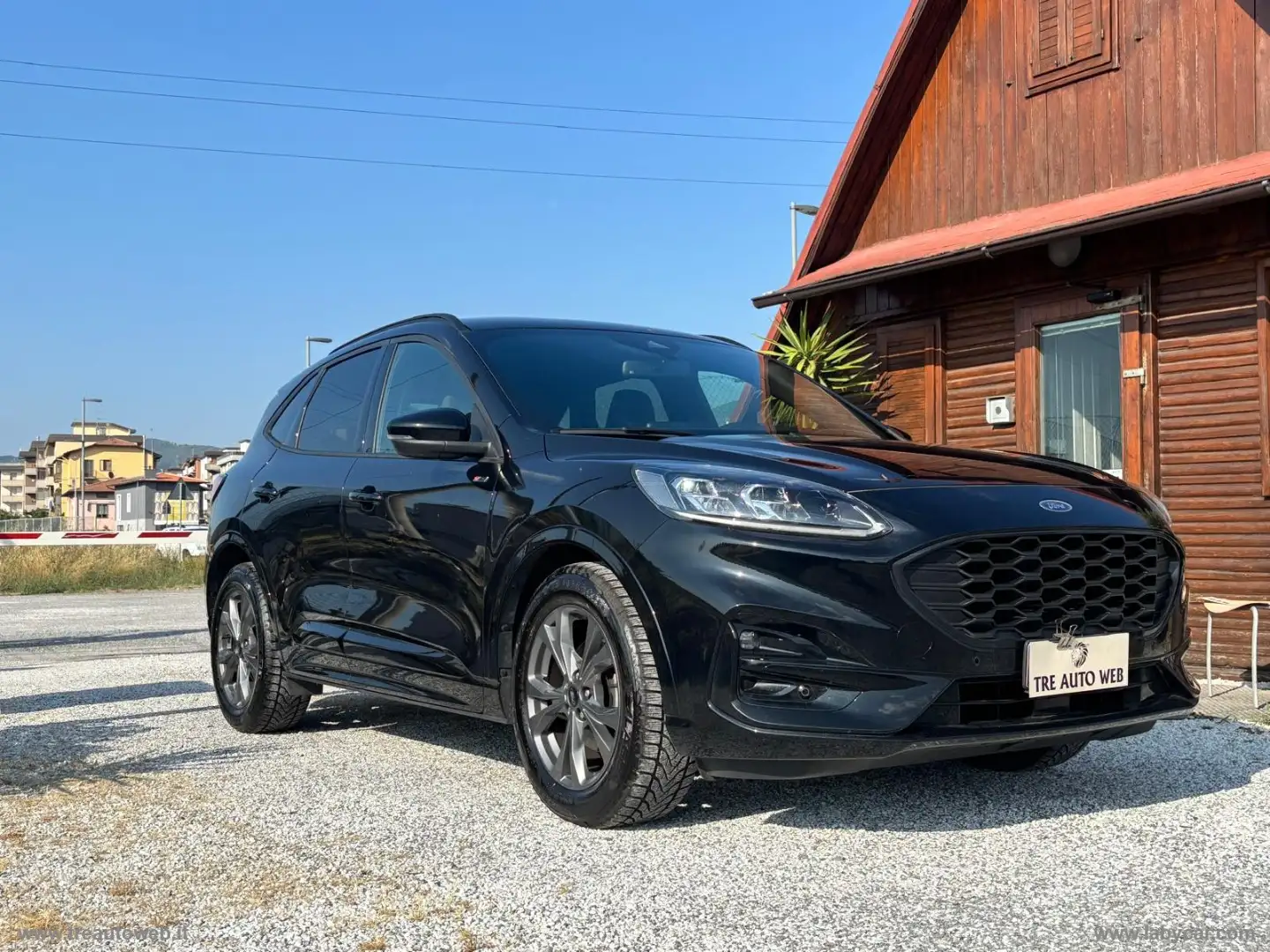 Ford Kuga 2.0 EcoBl. 120 aut.2WD ST-L. X Des. AUTOCARRO 5 P. Zwart - 1