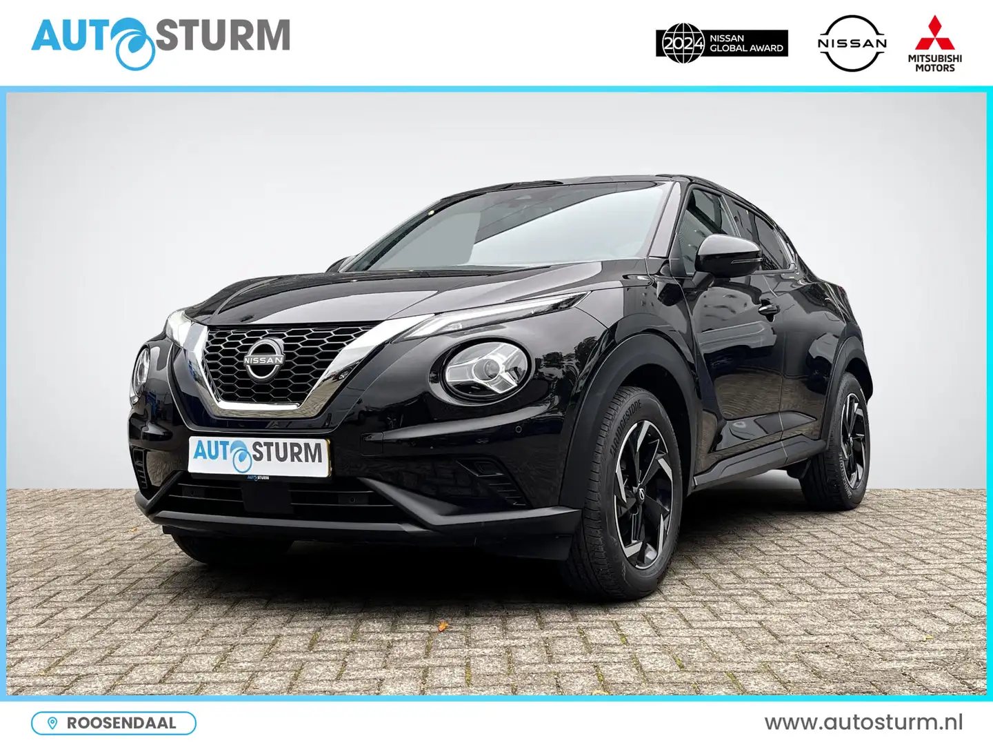 Nissan Juke 1.0 DIG-T N-Connecta | Apple Carplay/Android Auto Zwart - 1