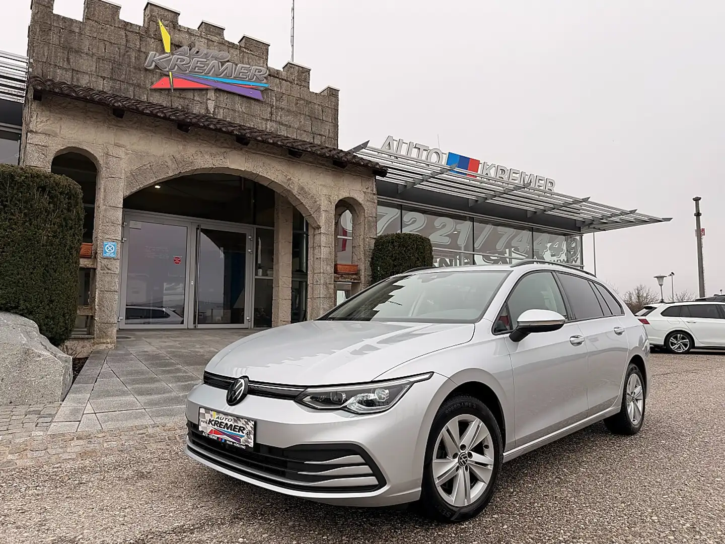 Volkswagen Golf Variant 2,0 TDI Life DSG 4MOTION/ZAHNRIEMEN & SERVICE N... Silber - 1