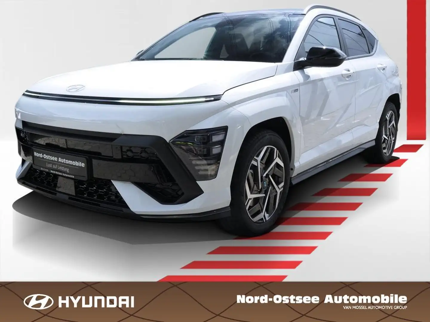 Hyundai KONA SX2 HEV N LINE  Glasschiebedach BOSE Weiß - 1