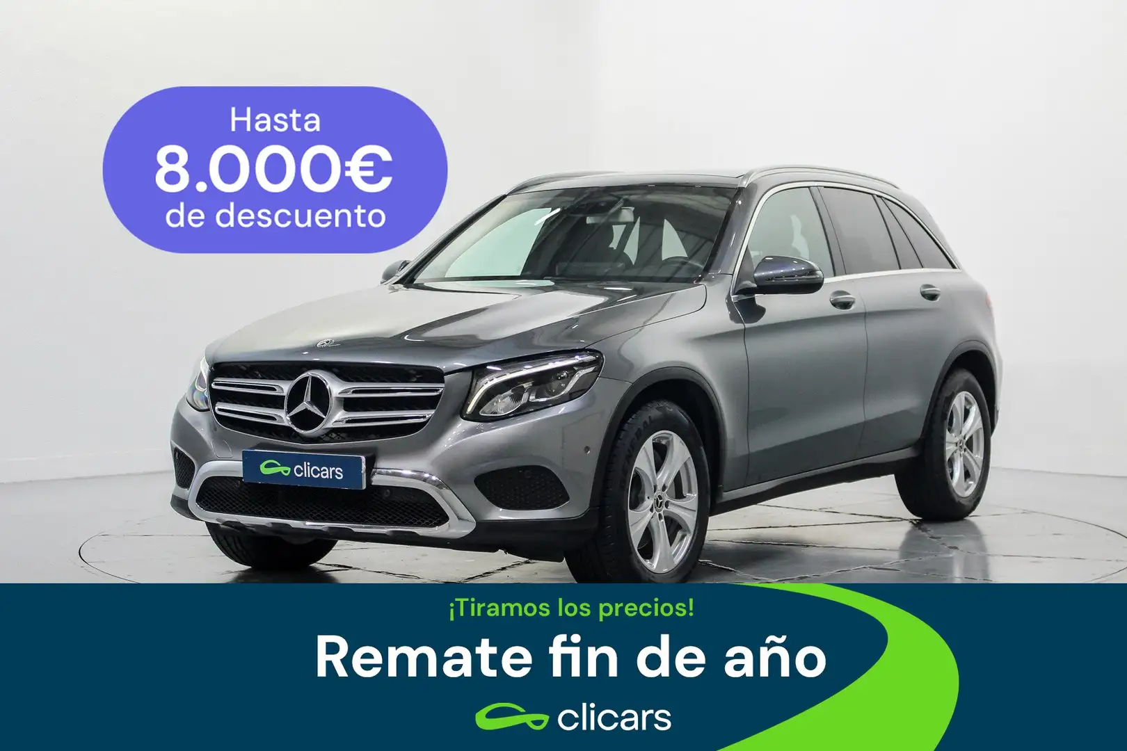 Mercedes-Benz GLC 220 220d 4Matic Aut. Gris - 1
