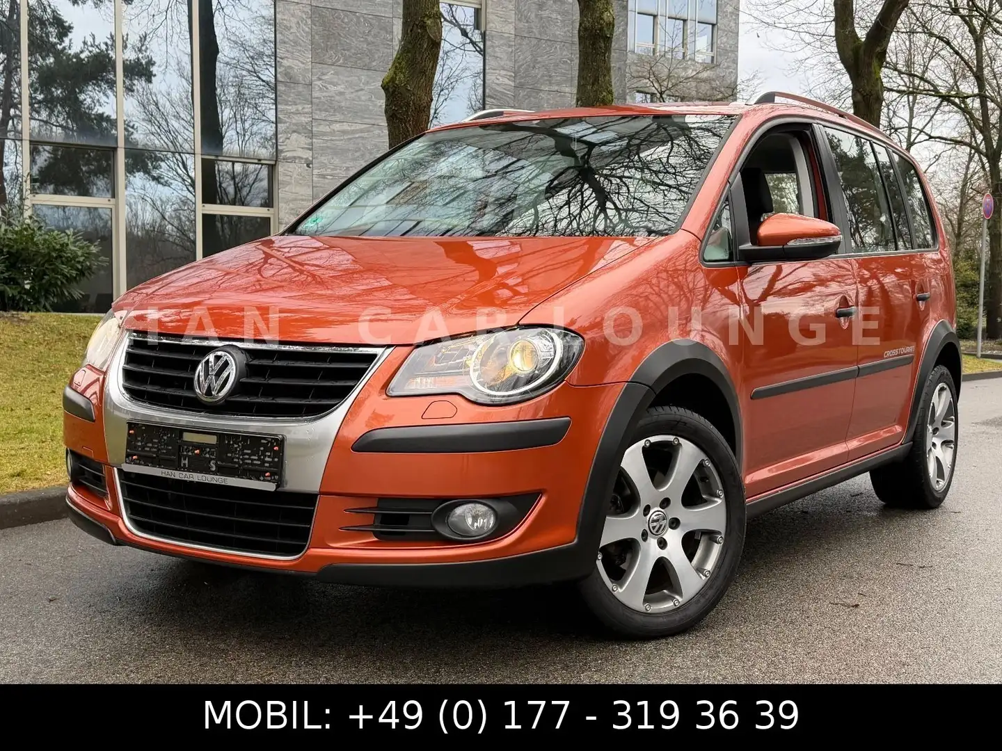 Volkswagen Touran CrossTouran 2.0 TDI*1.HAND*ALUF*TEMPOMAT* Rot - 2