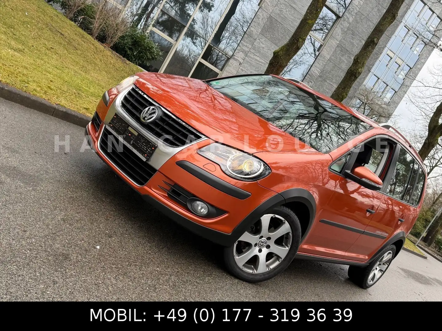 Volkswagen Touran CrossTouran 2.0 TDI*1.HAND*ALUF*TEMPOMAT* Rot - 1