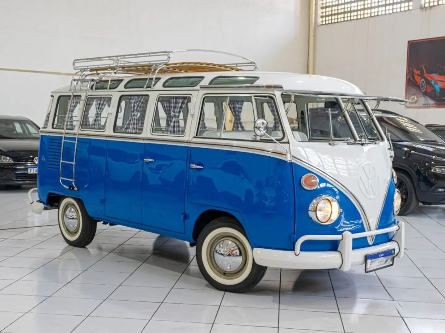 Volkswagen T1 T1 Samba 23 Fenêtres Albastru - 2