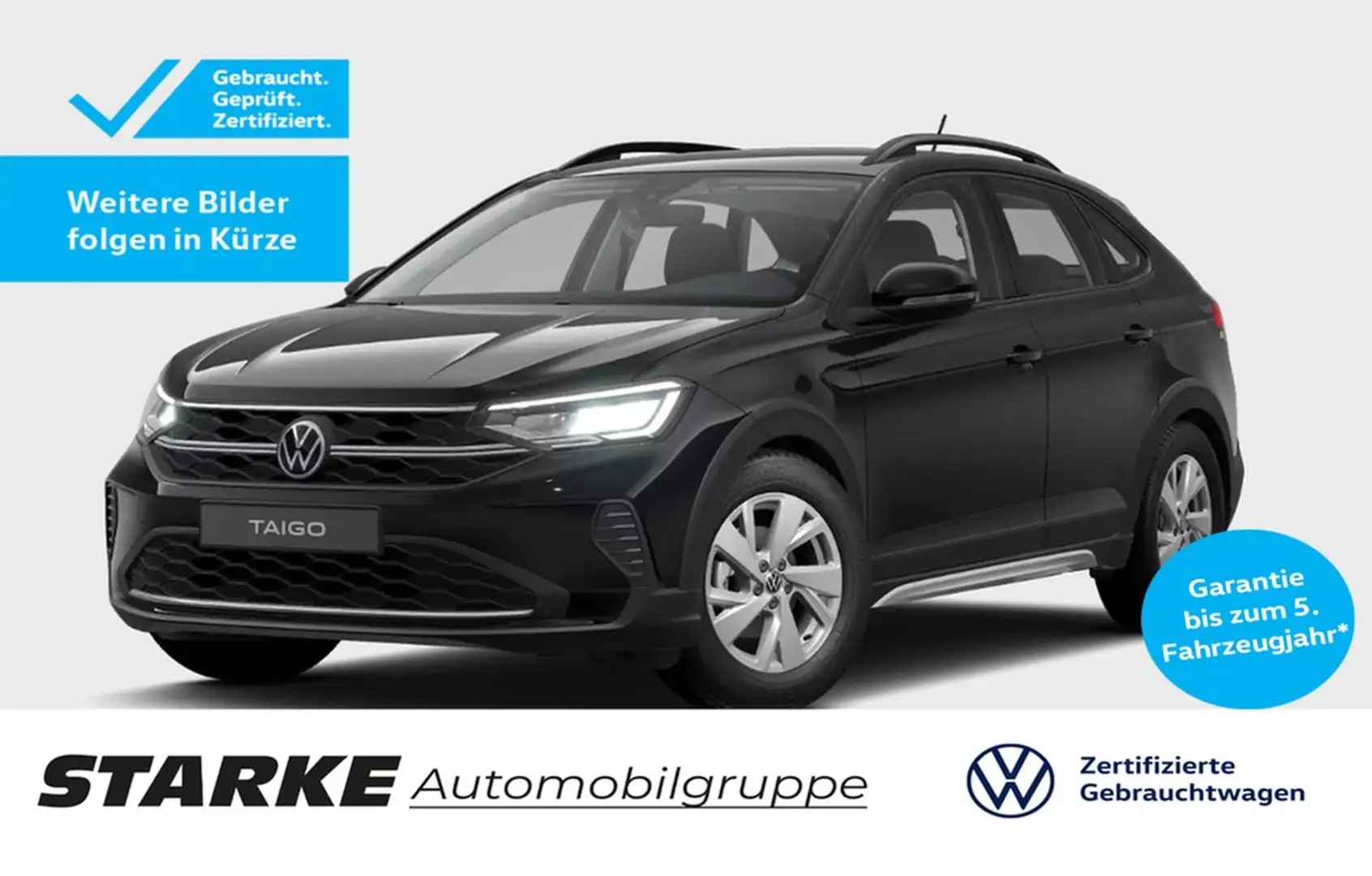 Volkswagen Taigo 1.0 TSI Life Schwarz - 1