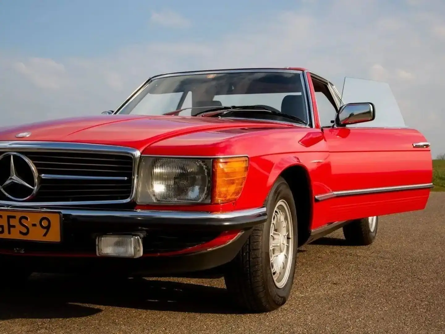 Mercedes-Benz SL 280 Rouge - 2