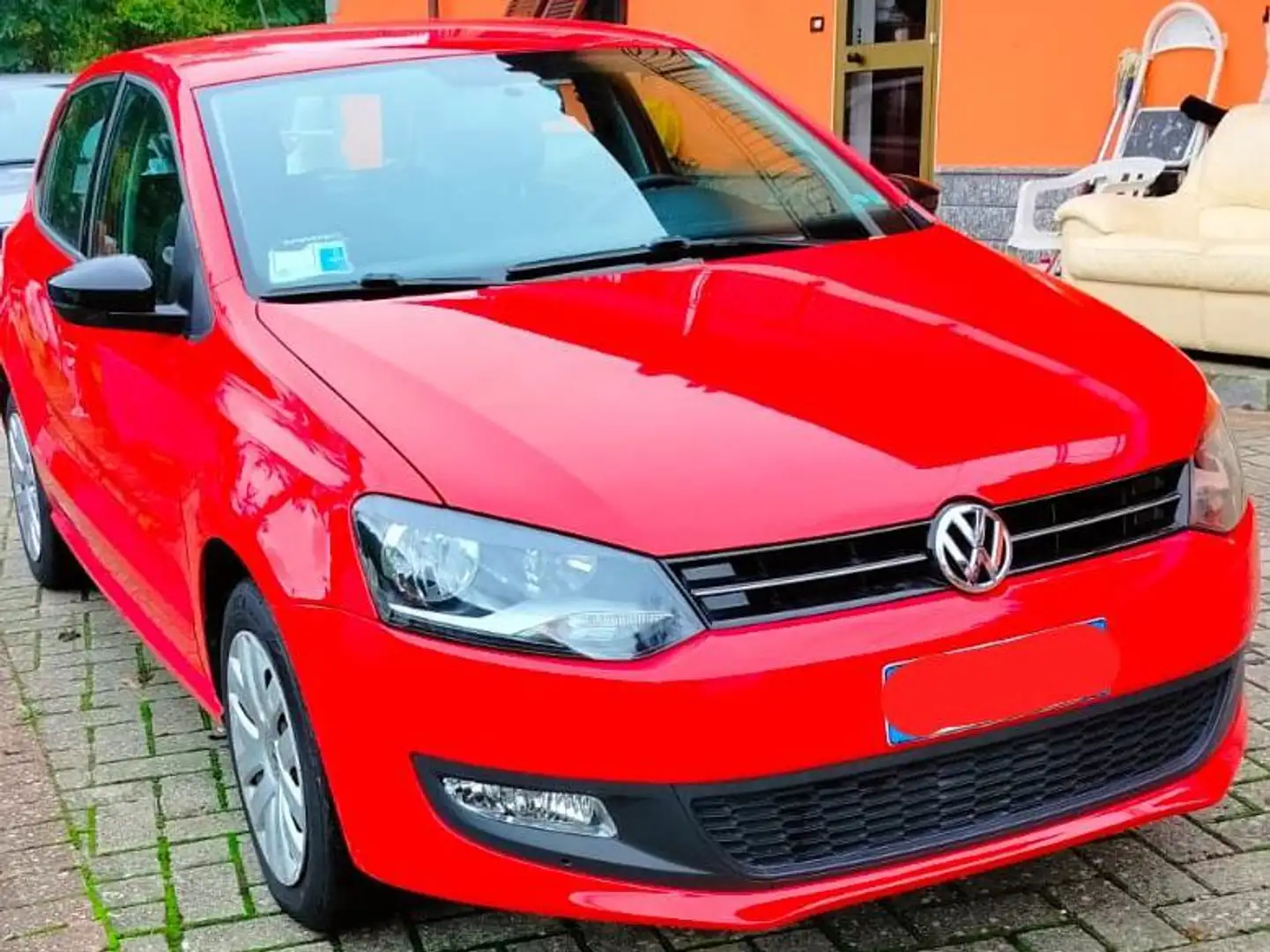 Volkswagen Polo 5p 1.6 tdi R-Line Unico P.  OK NEOP.  85.000km Rosso - 2