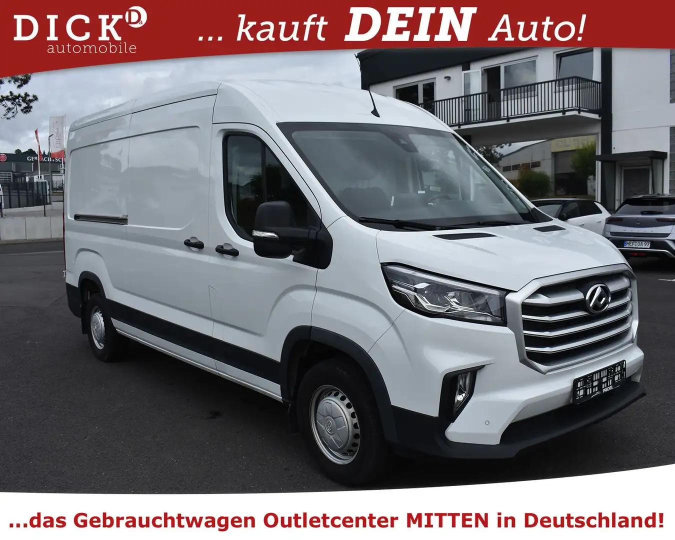 Maxus Deliver 9 L2H2 3SIT+KLIMA+KAMERA+PDC+MFL+TEMP Weiß - 2