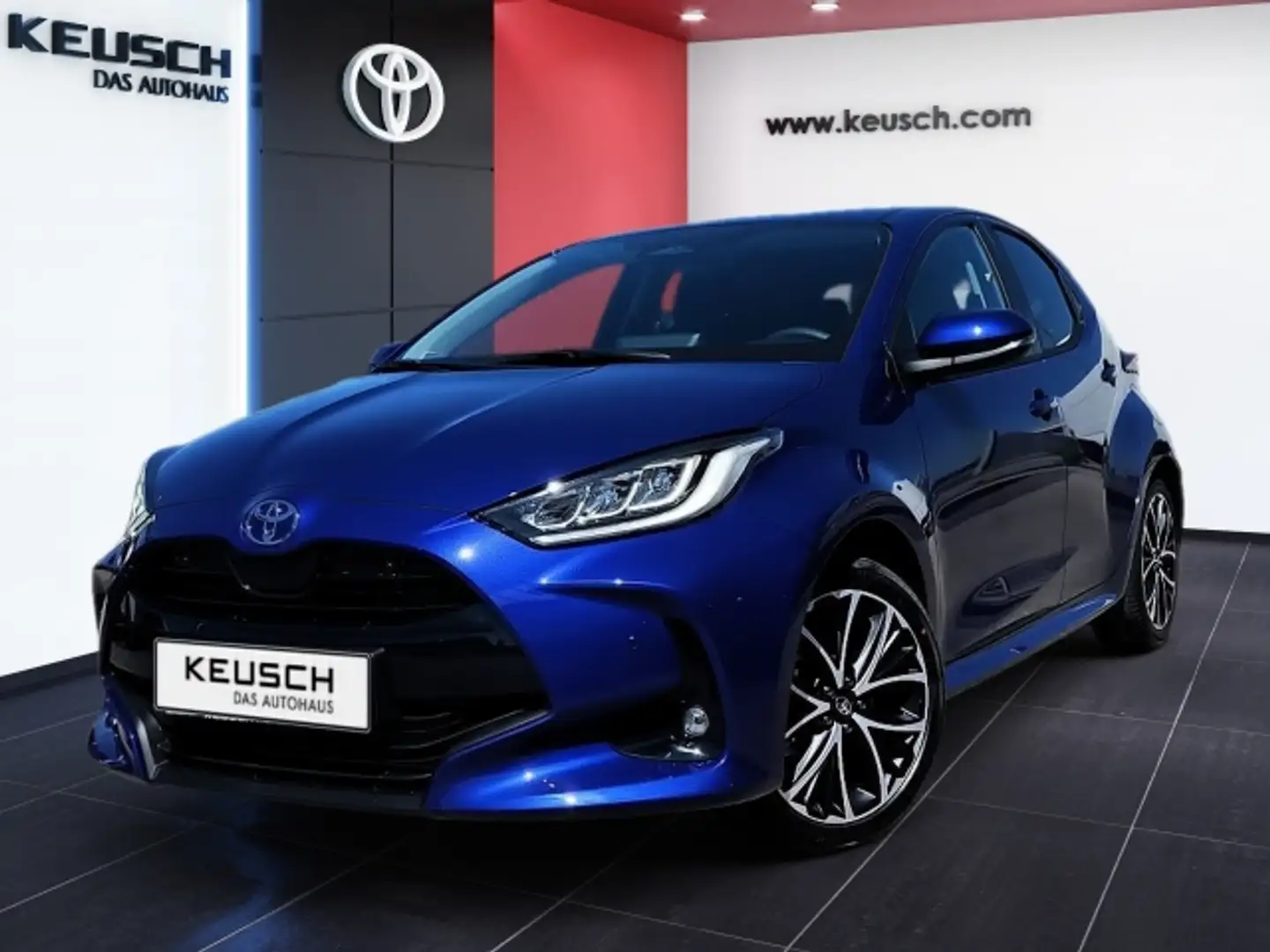 Toyota Yaris Yaris 5-Türer Teamplayer 1,5L Hybrid,  Syst. 85kW Blau - 1