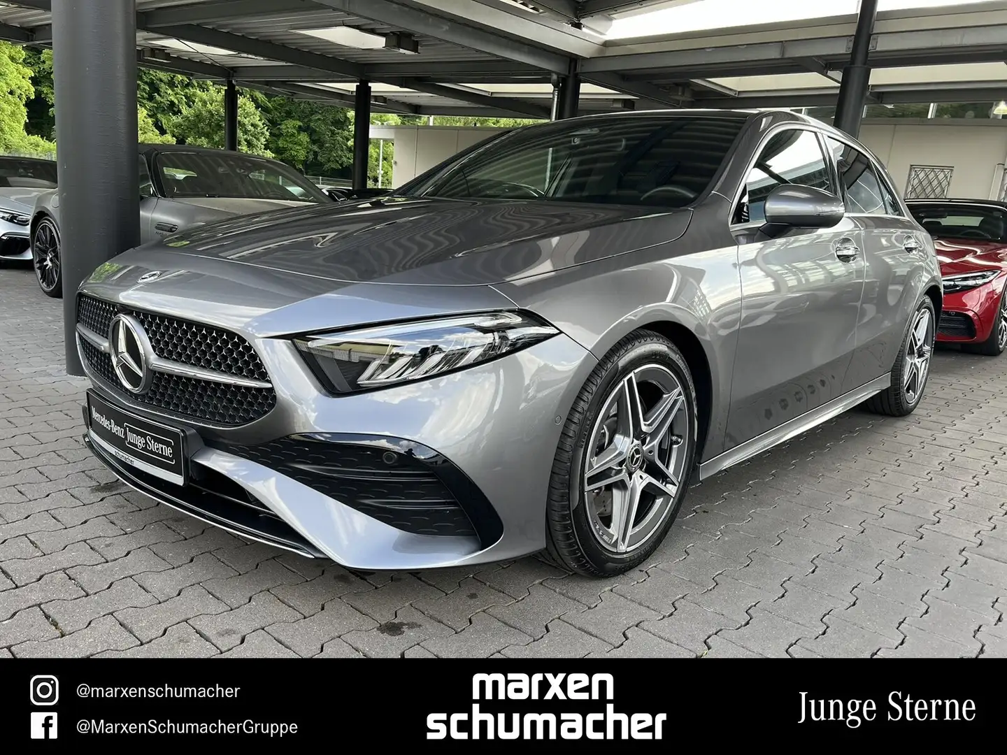 Mercedes-Benz A 250 A 250 4M AMG Pano+Memory+Winter+Kamera+Adv.Plus Grau - 1