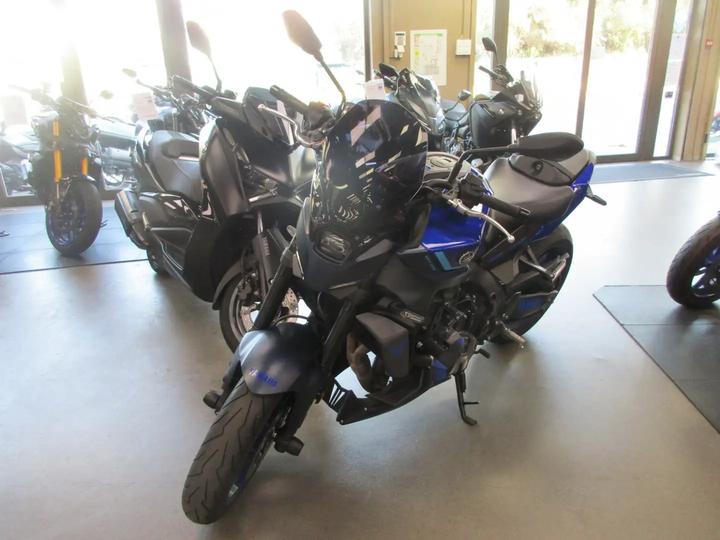 Yamaha MT-09 Bleu - 2