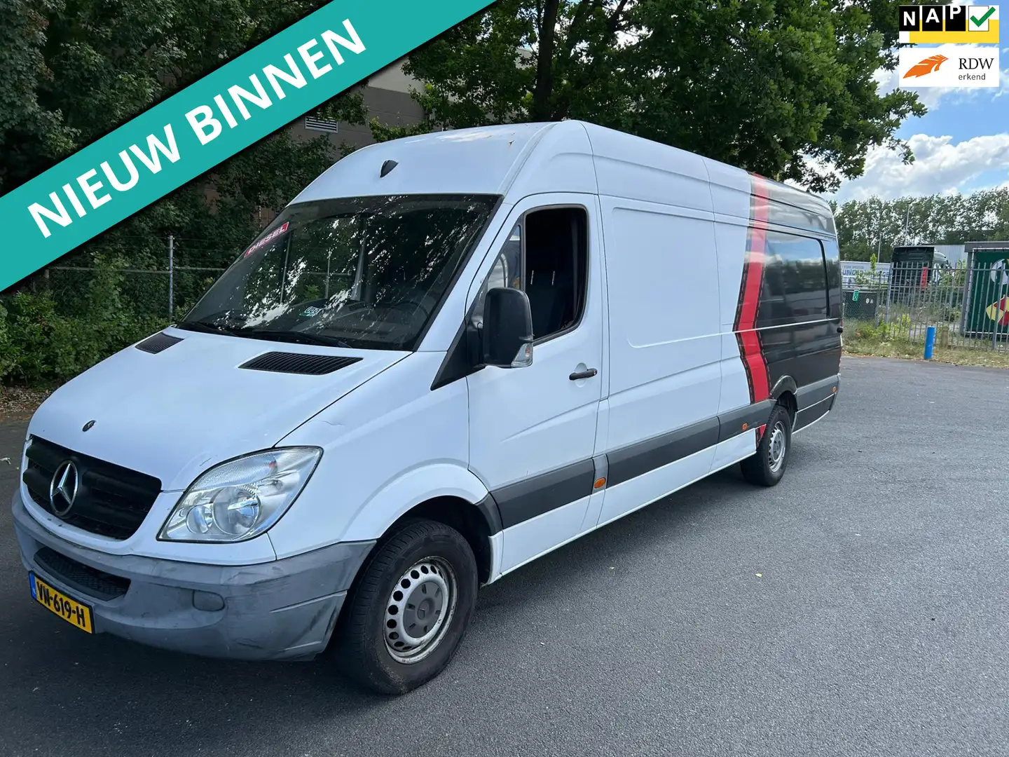 Mercedes-Benz Sprinter 313 2.2 CDI 432L 4 X LANG EN 2 SEMI HOOG INST BUS - 1