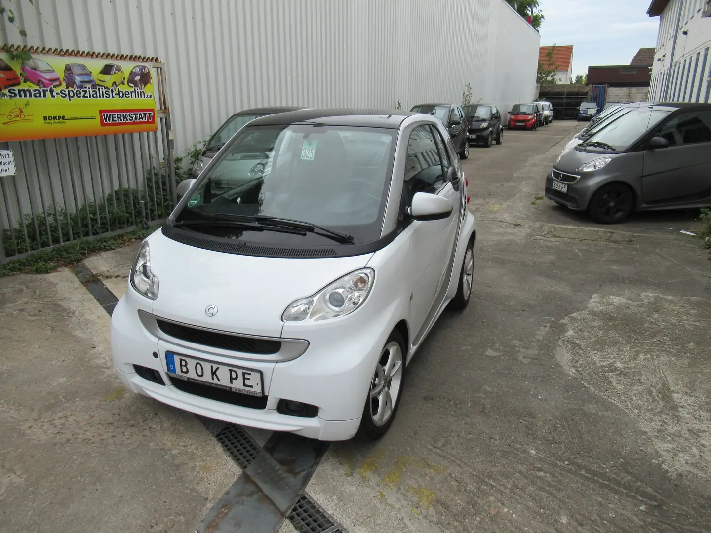 smart forTwo 451 coupe mhd pulse Servolenkung Bianco - 1