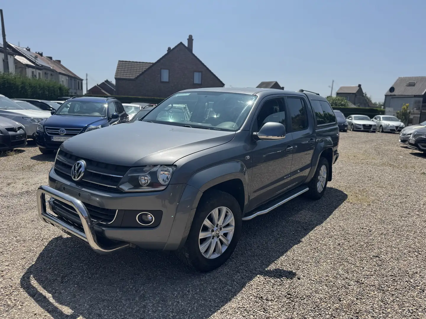 Volkswagen Amarok 2.0 CR Bi-TDi 4Motion Trendline Gris - 2