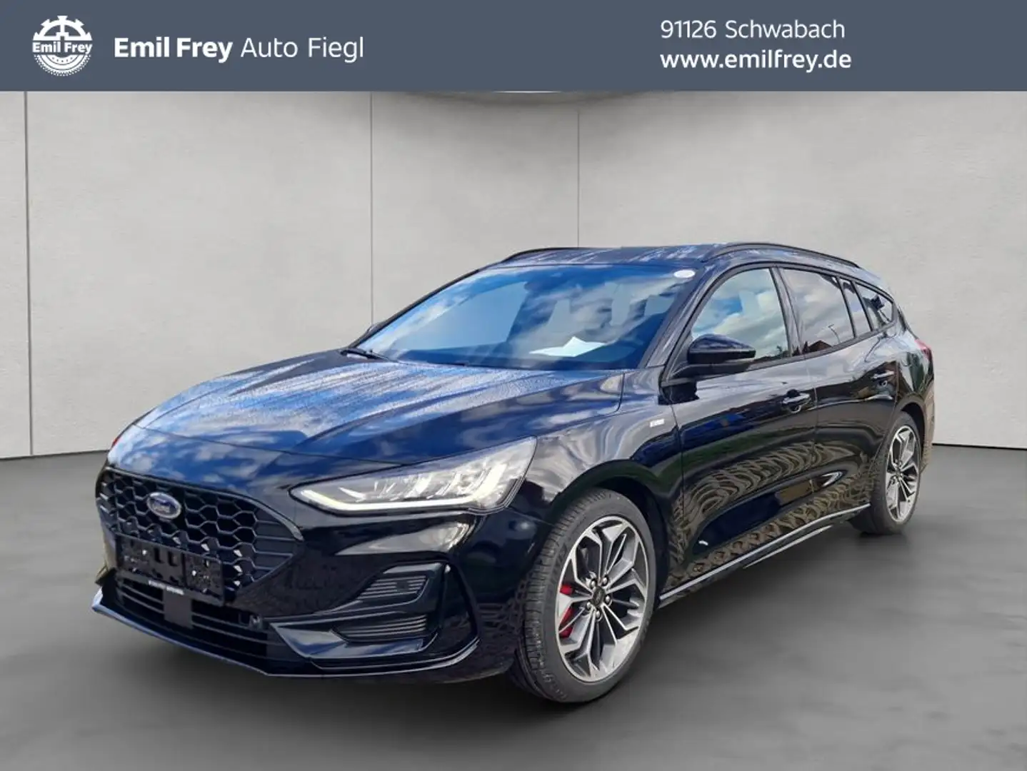 Ford Focus Turnier 1.0 EcoBoost Hybrid Aut. ST-LINE X 1 Schwarz - 1