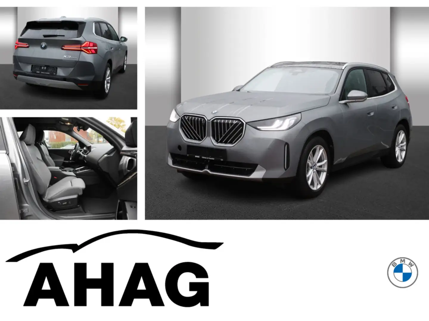 BMW X3 xDrive20d AT Panorama Standhzg. Klimaaut. AHK Gri - 1