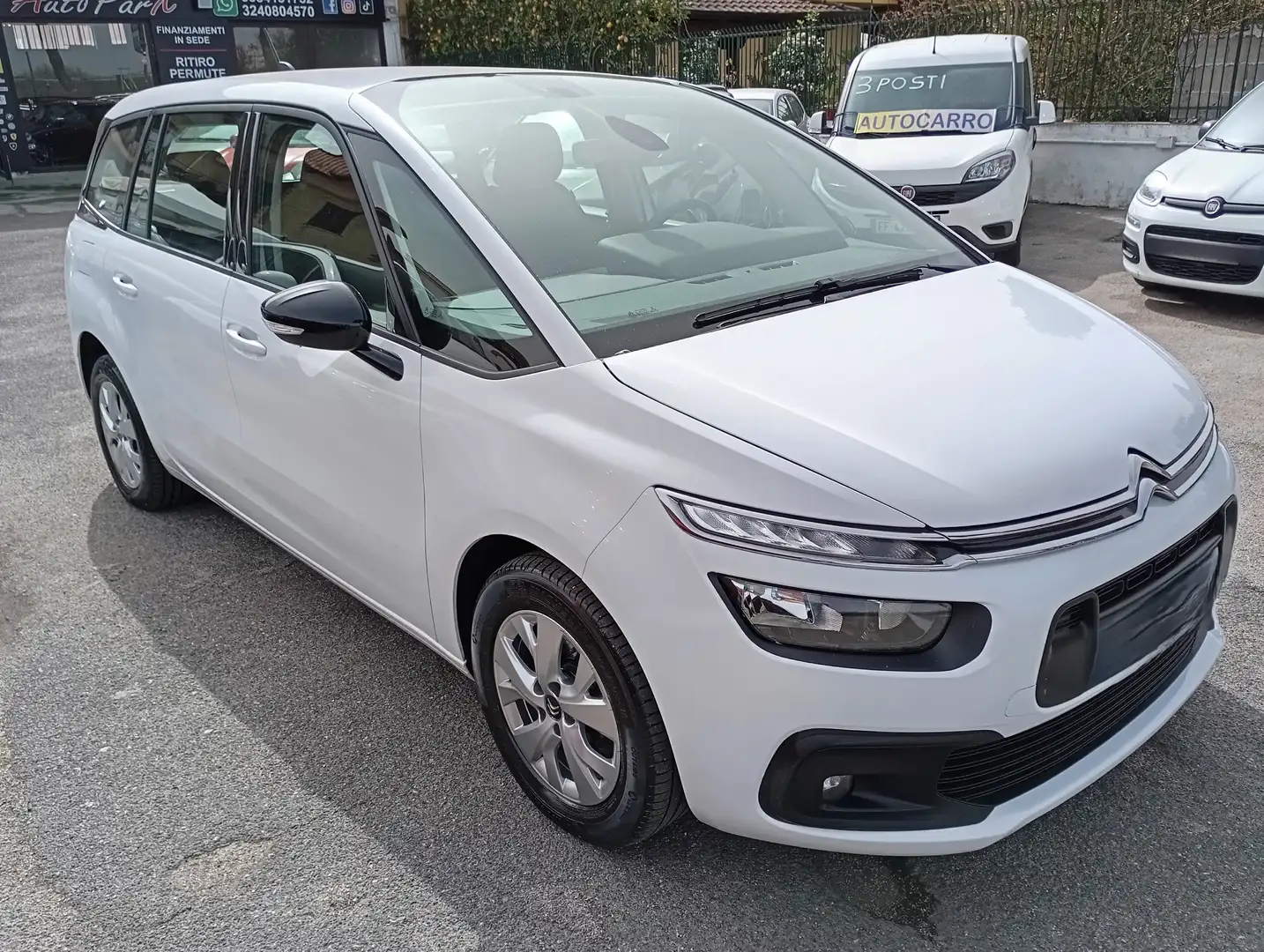 Citroen Grand C4 SpaceTourer 1.5 BlueHDi 130CV Feel Aut. Blanc - 2