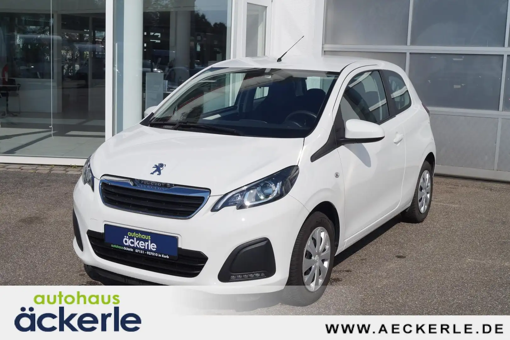 Peugeot 108 Active wenig Kilometer, Klima, Sitzheizung Weiß - 1