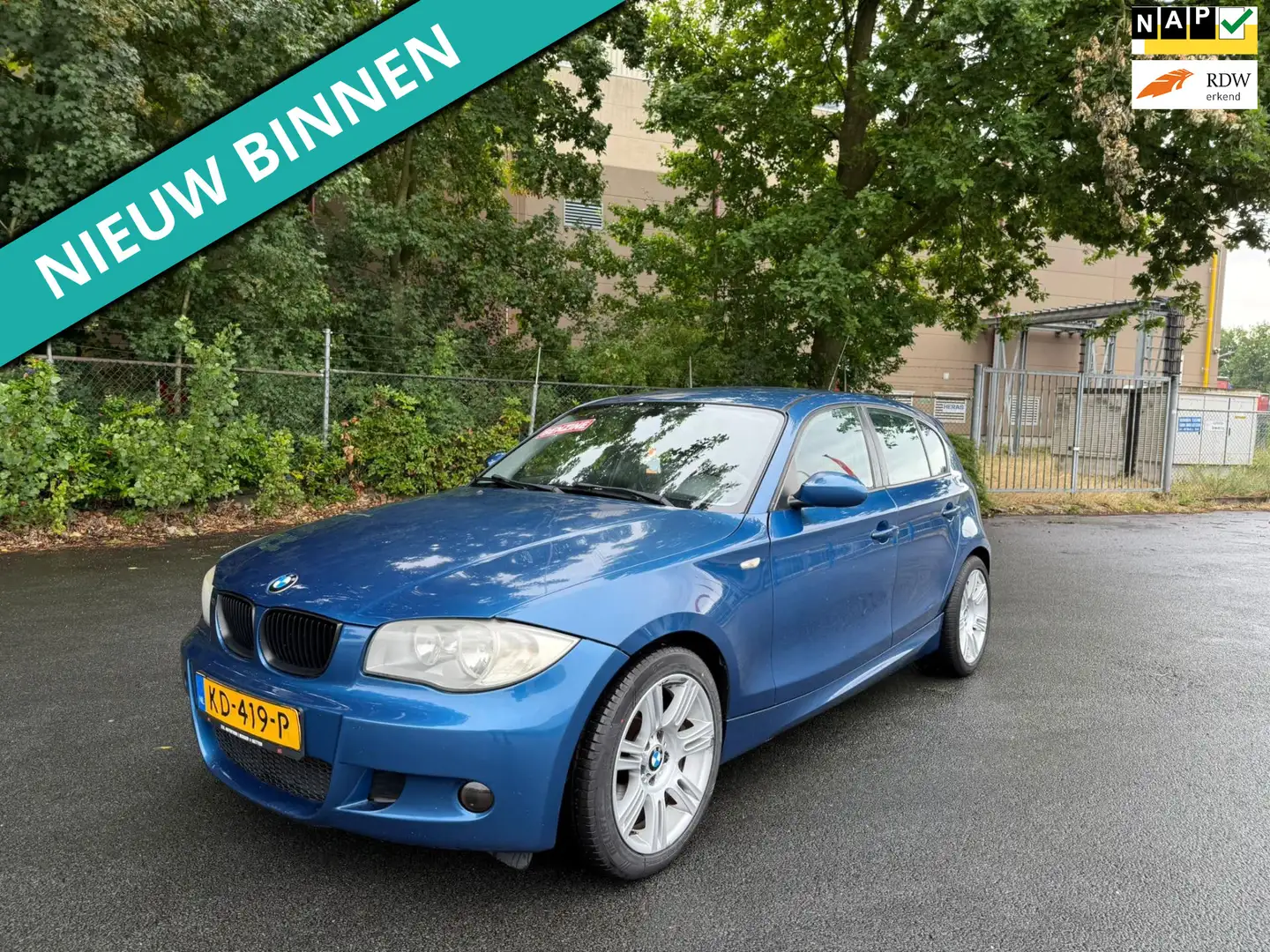 BMW 116 1-serie 116i LEUKE AUTO RIJDT EN SCHAKELT GOED Blauw - 1