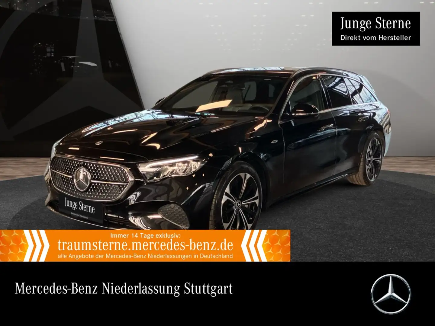 Mercedes-Benz E 300 e T Hybrid Avantgarde 360° Distr. LED AHK 9G Schwarz - 1
