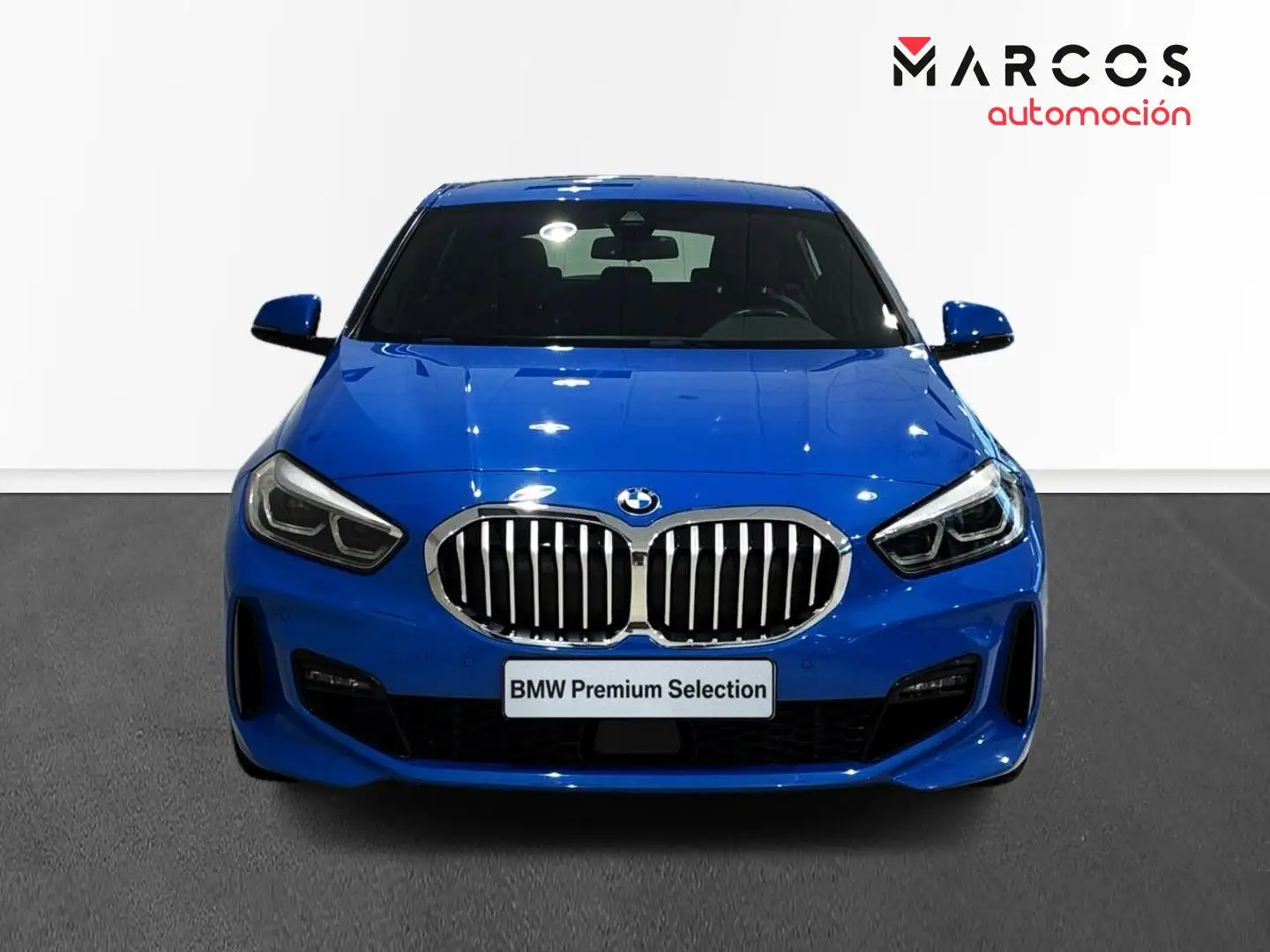 BMW 118 118dA Business Bleu - 2