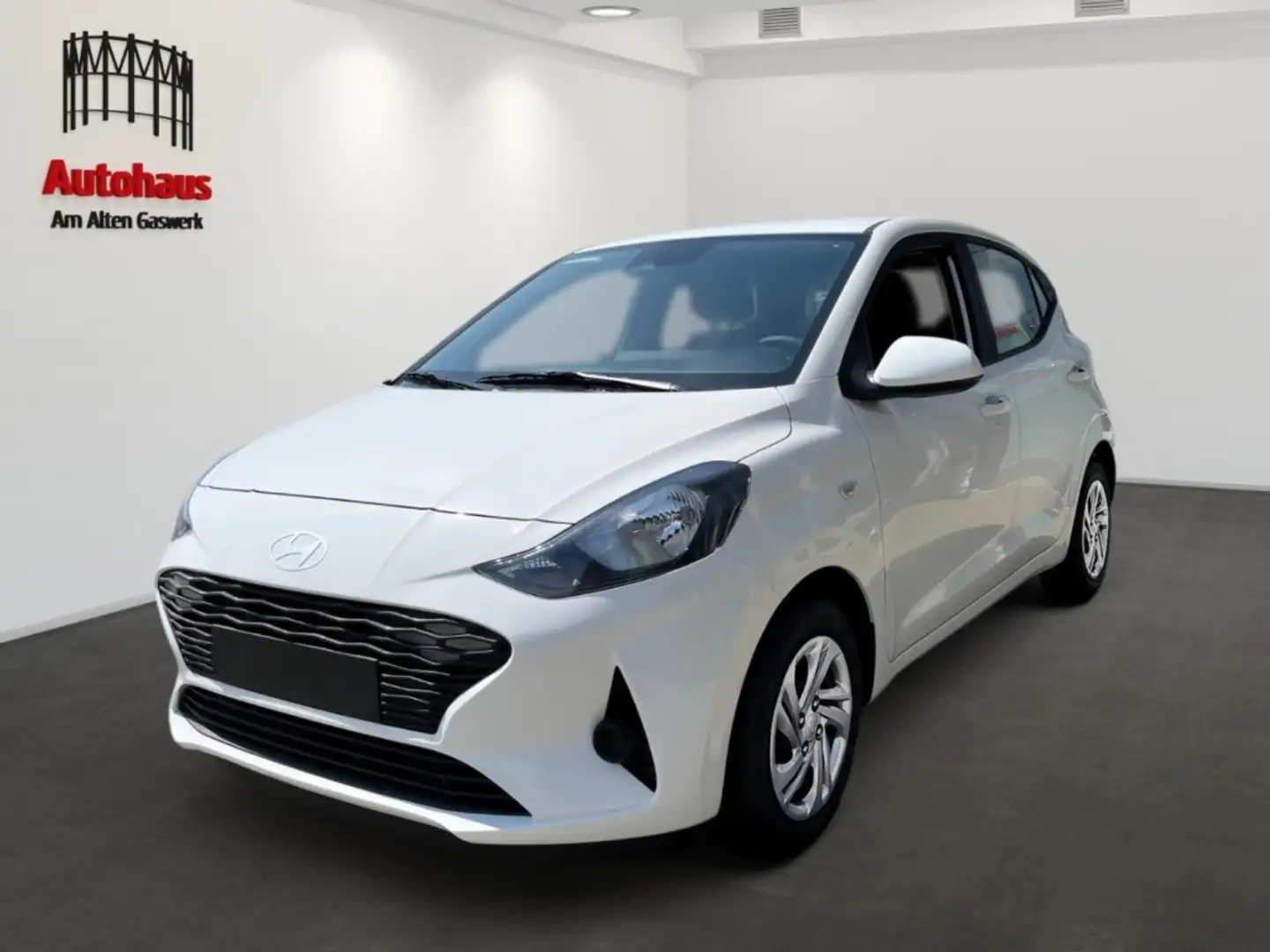 Hyundai i10 SELECT NAVI+KLIMA+KAMERA+APPLE/ANDROID+TEMPOMAT Weiß - 1