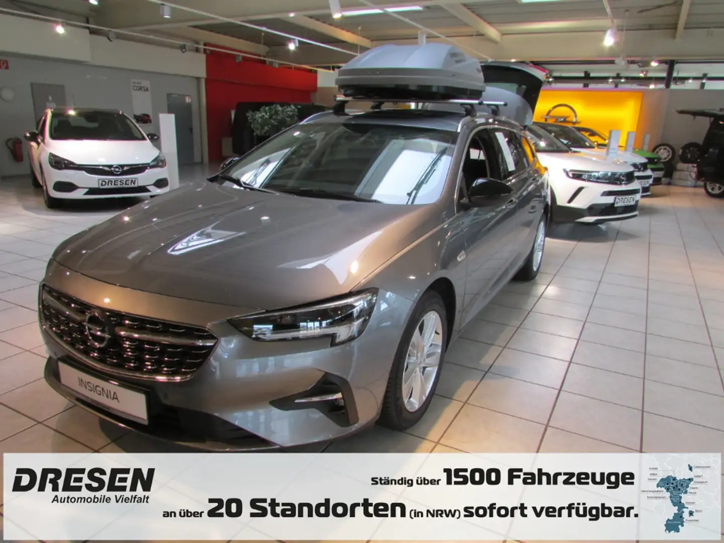 Opel Insignia B ST Elegance 1.5 D, NAVI PRO,LED-SCHEINWERFER,RÜC Gris - 1