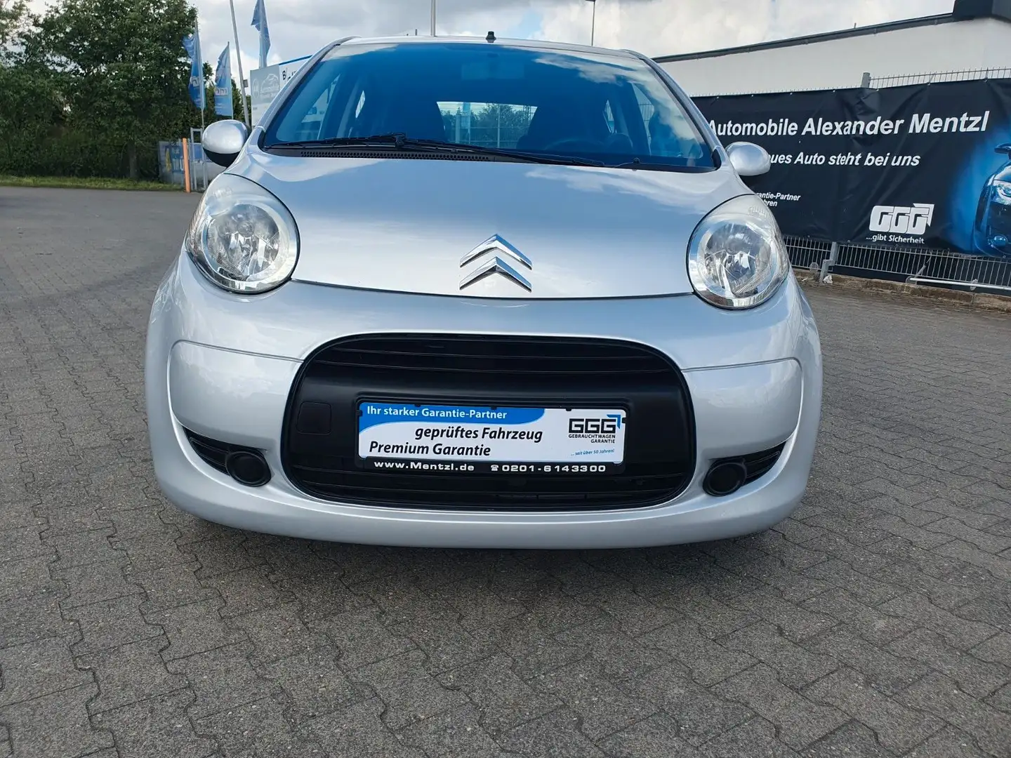 Citroen C1 1.0 Style EGS GARANTIE AUTOMATIK KLIMAANLAGE Silber - 2