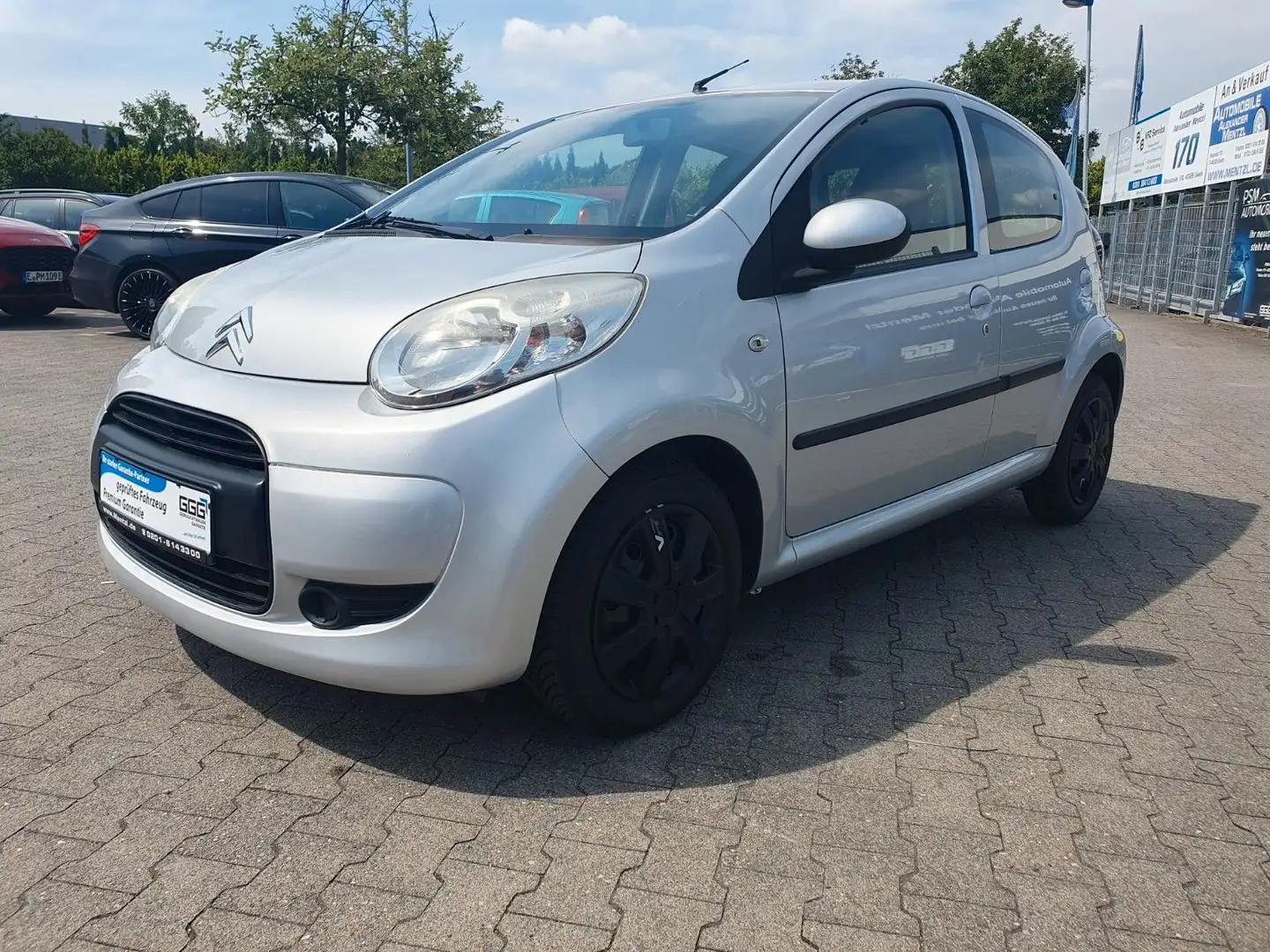 Citroen C1 1.0 Style EGS GARANTIE AUTOMATIK KLIMAANLAGE Silber - 1