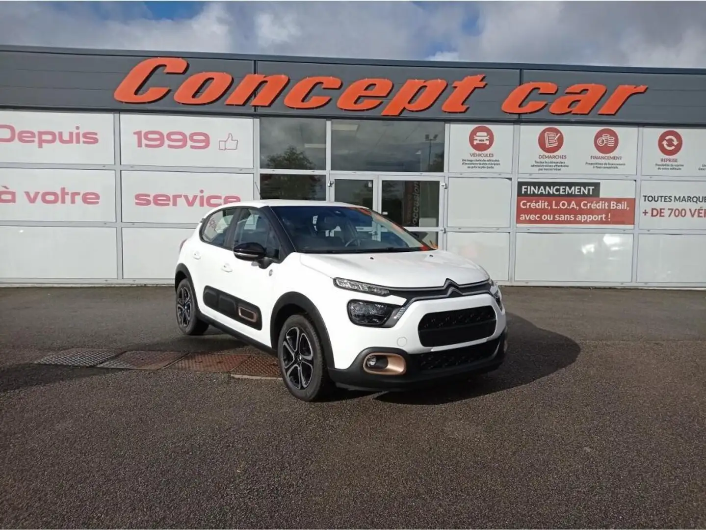 Citroen C3 C-Series 83cv Blanc - 1