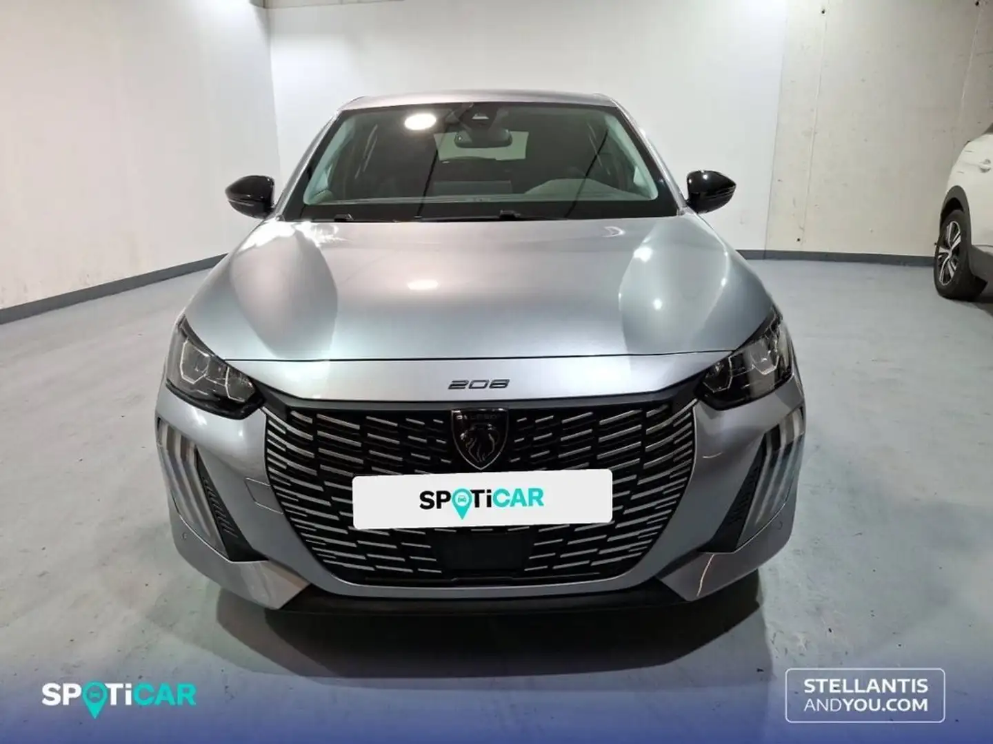 Peugeot 208 Puretech 100 Allure Gris - 2