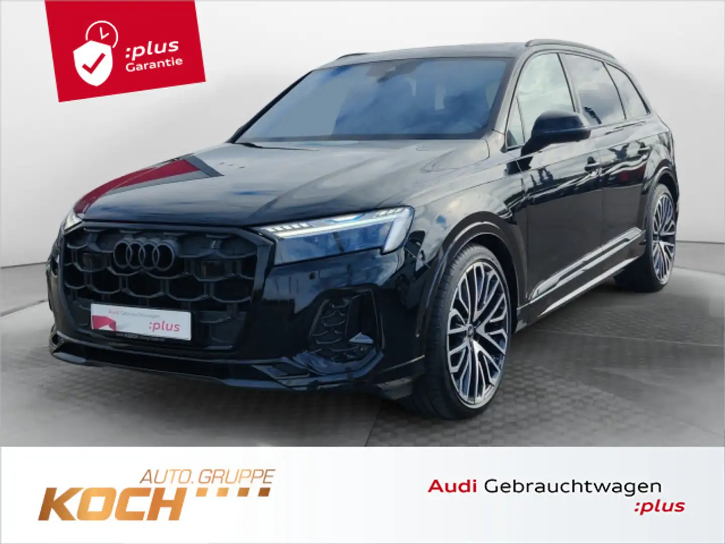 Audi Q7 50 TDI q. S-Tronic S-Line 2x, HD Matrix Laser Чёрный - 1