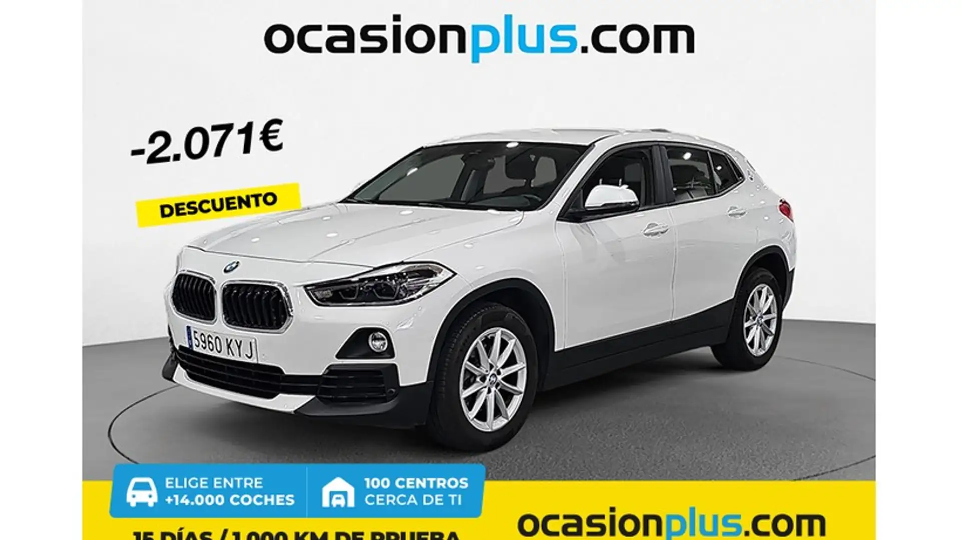 BMW X2 sDrive 18dA Blanco - 1