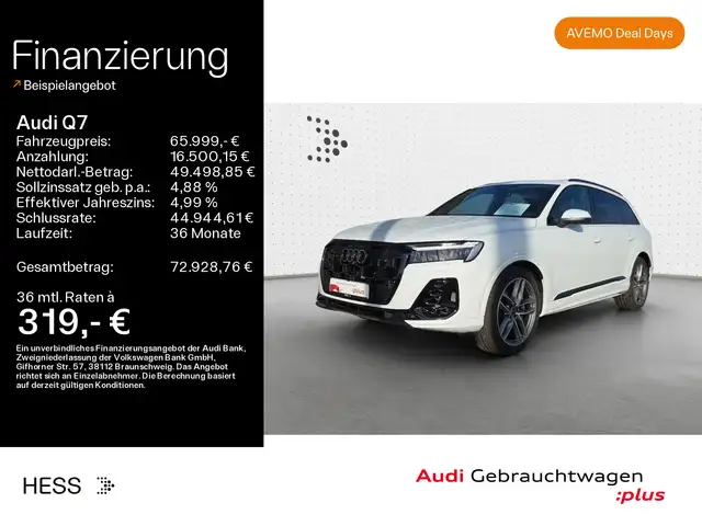Audi Q7 55 TFSIe quattro S-LINE*NAVI*HUD*LUFT*AHK*MAT
