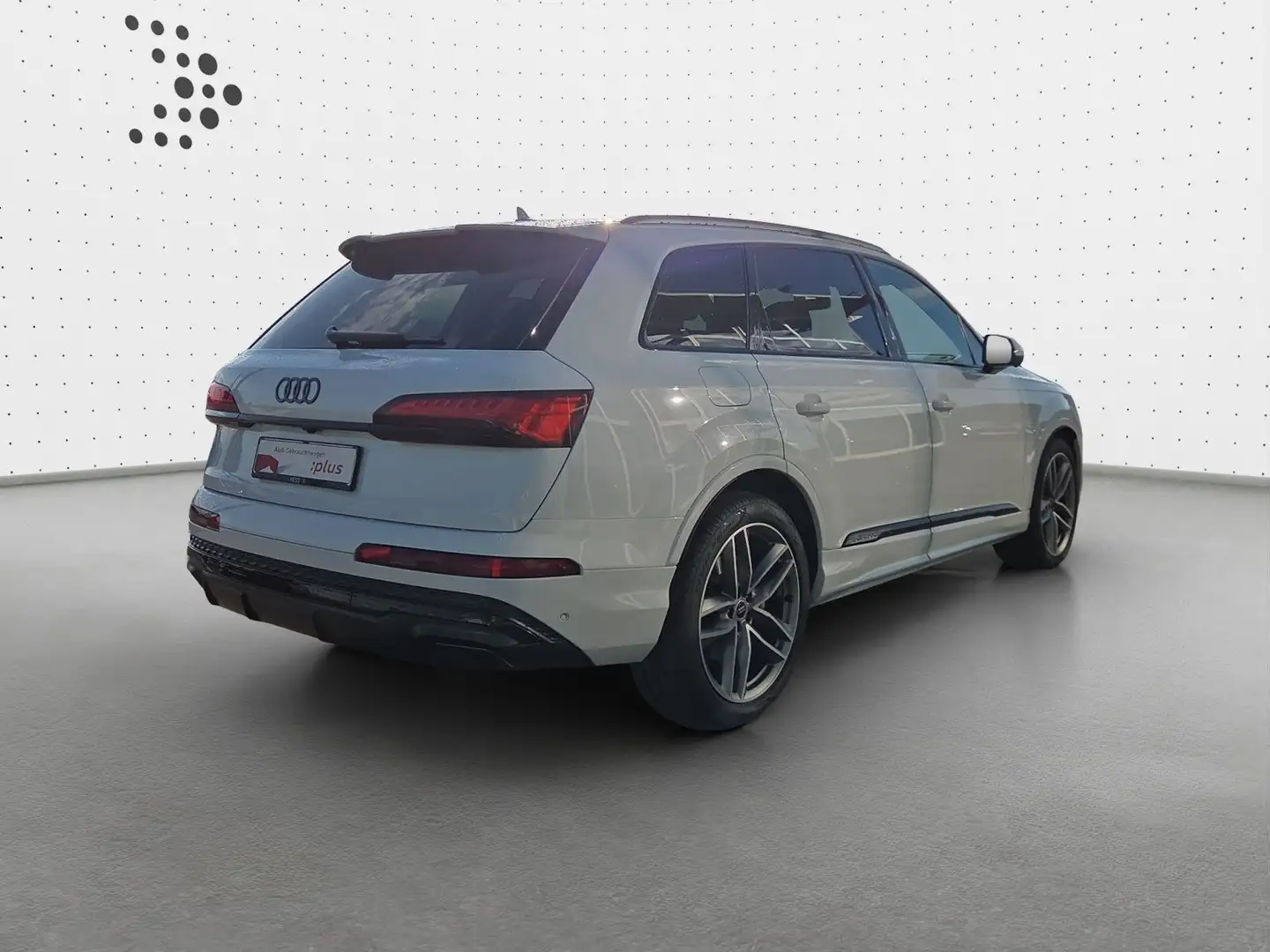 Audi Q7 55 TFSIe quattro S-LINE*NAVI*HUD*LUFT*AHK*MAT Blanc - 2