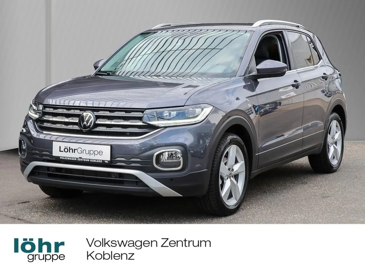 Volkswagen T-Cross 1.0 TSI DSG Style AHK/RFK/Navi Grau - 1