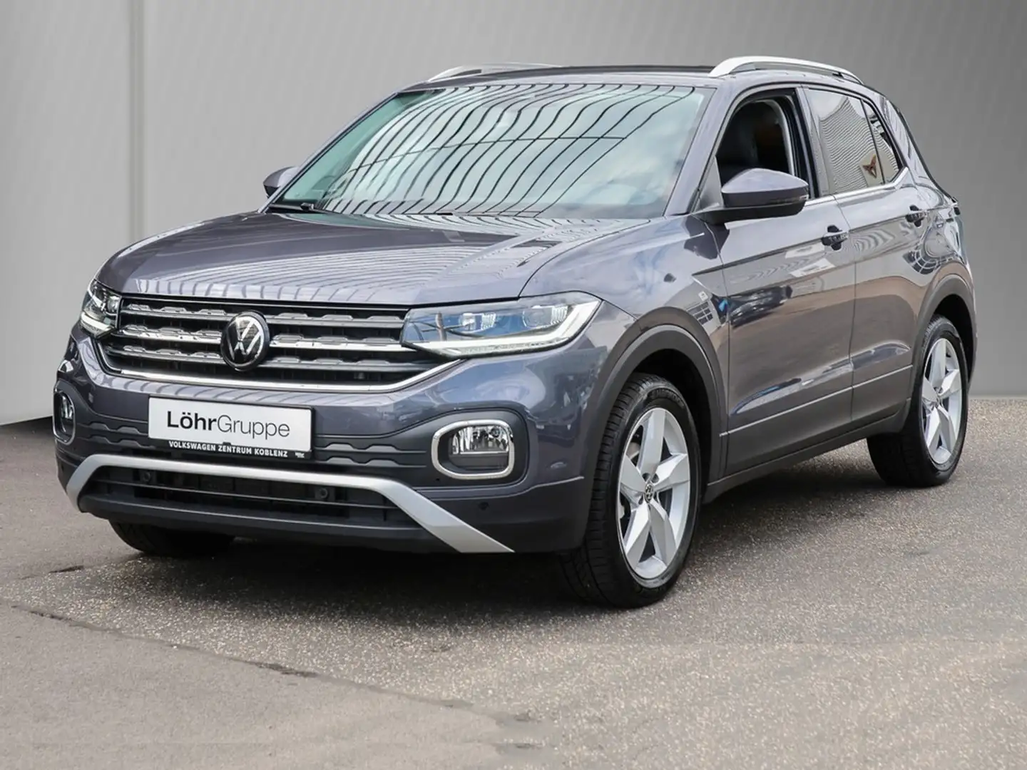 Volkswagen T-Cross 1.0 TSI DSG Style AHK/RFK/Navi Grau - 2