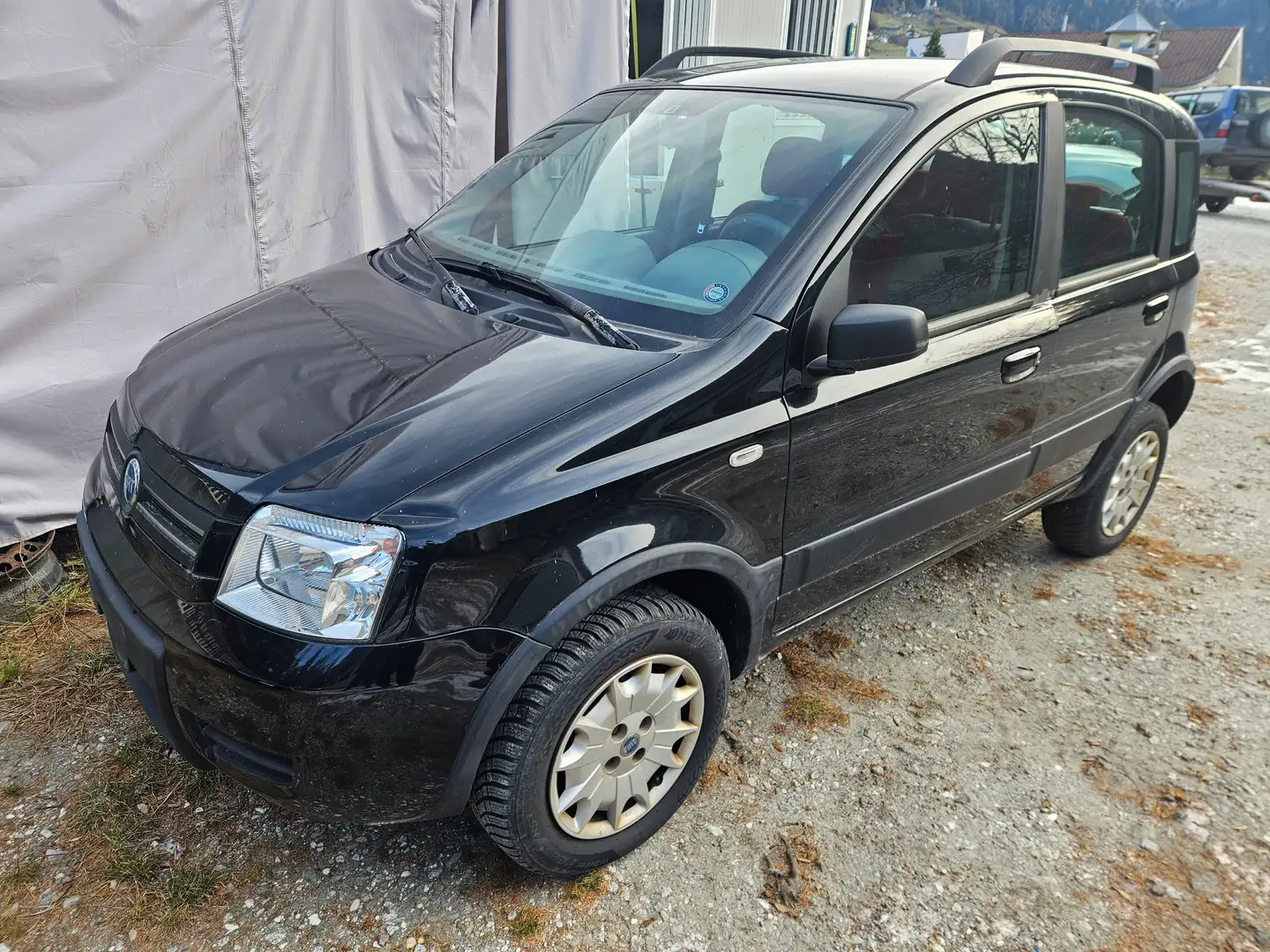 Fiat Panda Panda 4x4 KLIMA 95000KM!FIX PREIS!!! Noir - 1