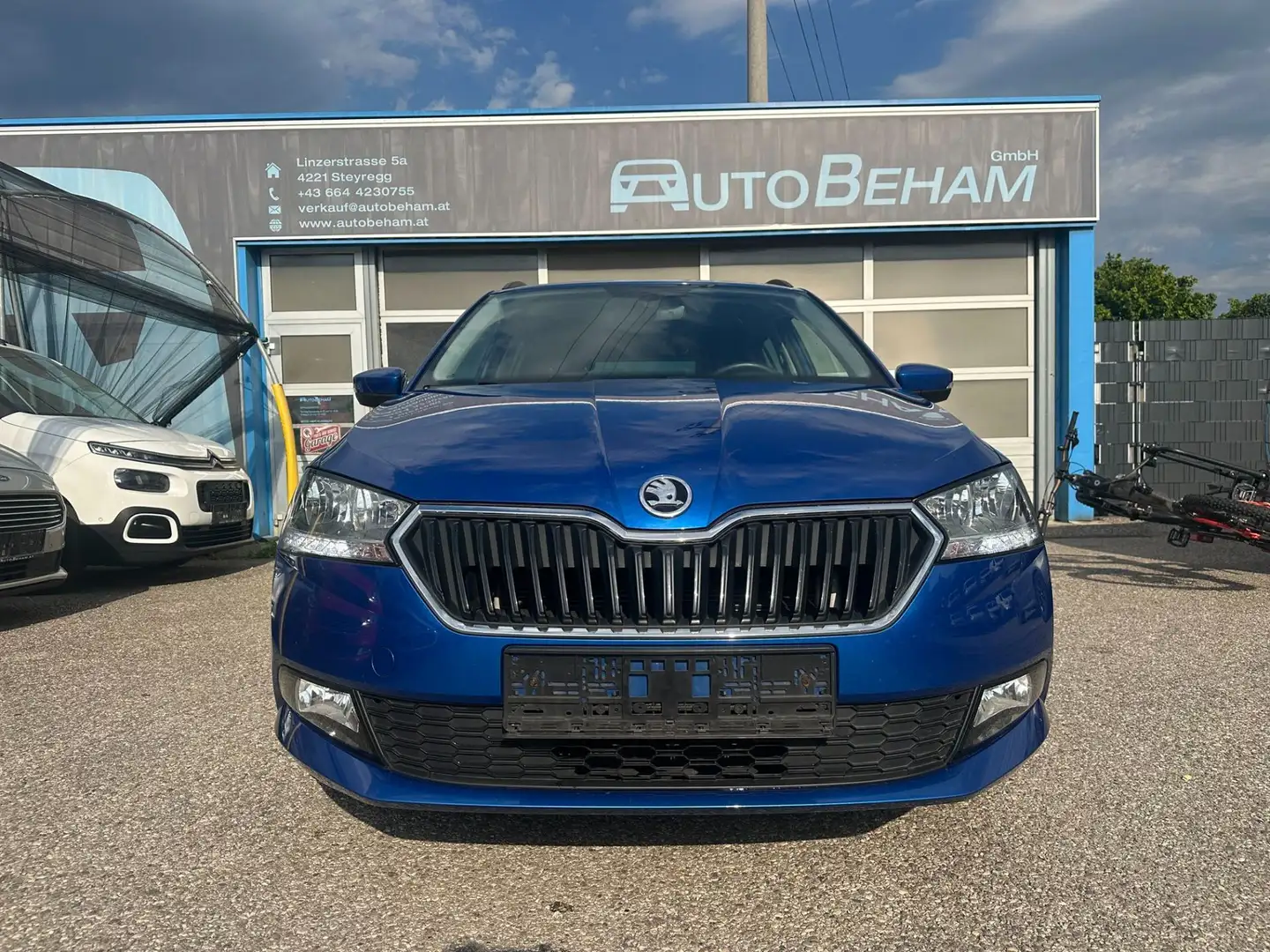 Skoda Fabia Combi Ambition 1,0 TSI Carplay-PDC-Sitzhzg. Blau - 2