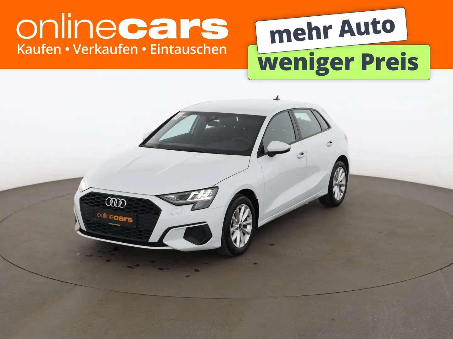 Audi A3 SB 30 TFSI NAVI ASSIST DIGITAL-TACHO TEMPOMAT Weiß - 1