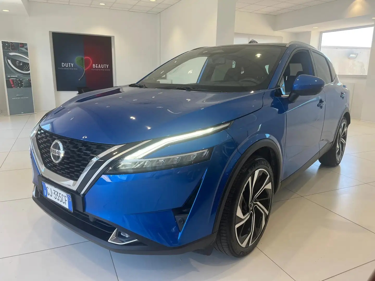 Nissan Qashqai Qashqai III 2021 1.3 mhev Tekna+ 2wd 158cv Bleu - 1