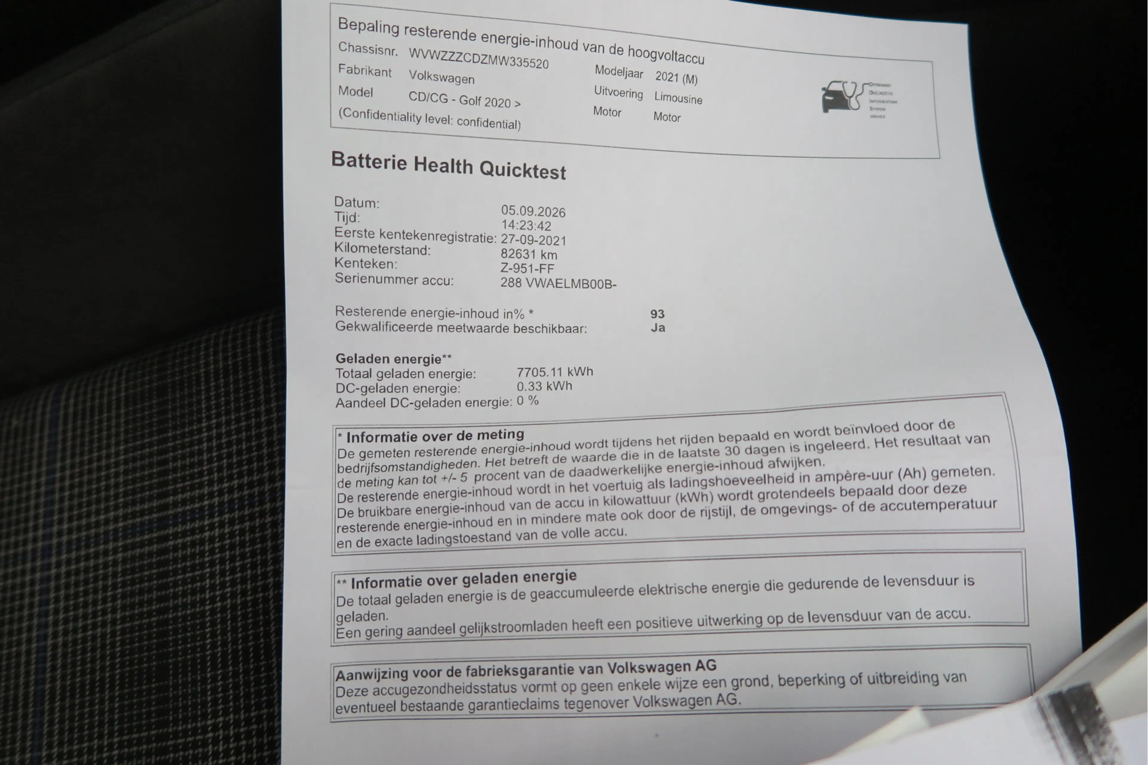 Volkswagen Golf GTE 1.4 eHybrid 245pk ,SOH 91%. ACC, PDC, Virtual cock — photo 35