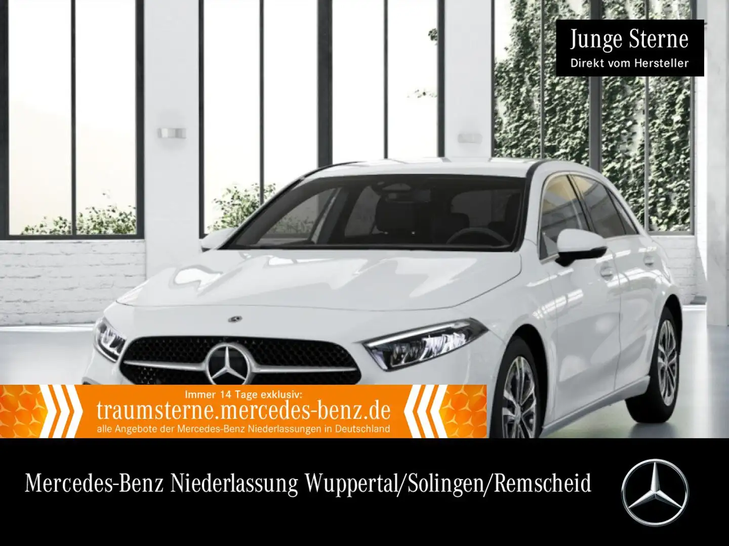 Mercedes-Benz A 180 d PROGRESSIVE+LED+KAMERA+TOTW+KEYLESS+8G Weiß - 1