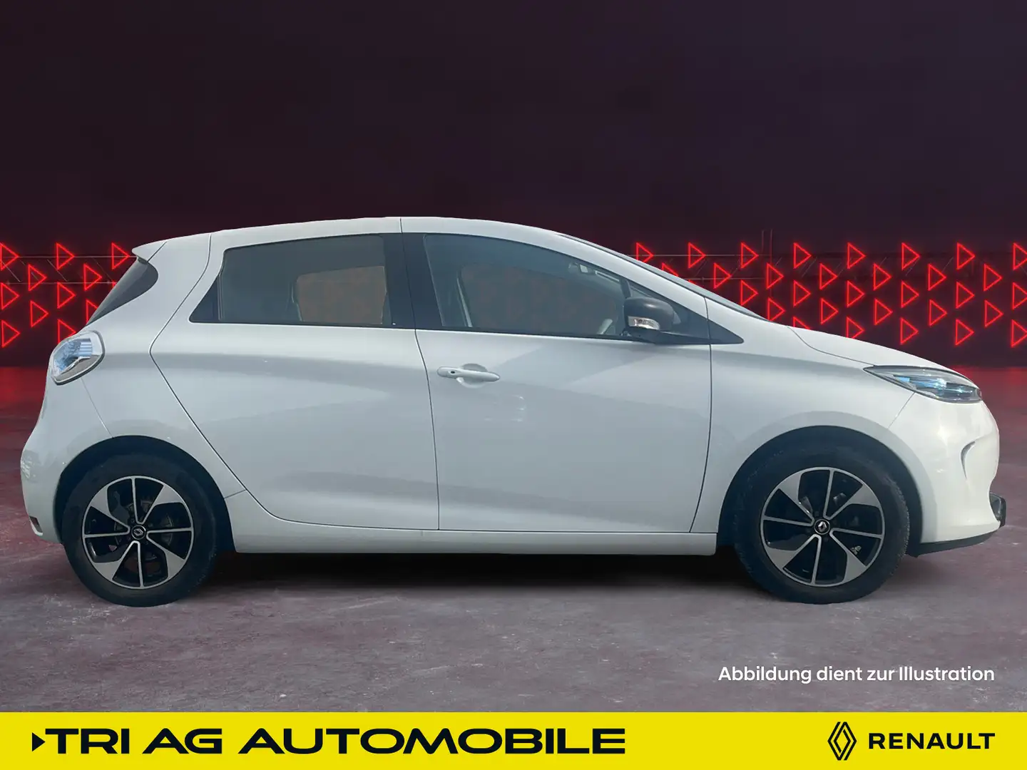 Renault ZOE Zoe Life 22 kWh inkl. Batterie GRA PDC Navi Klim Weiß - 2